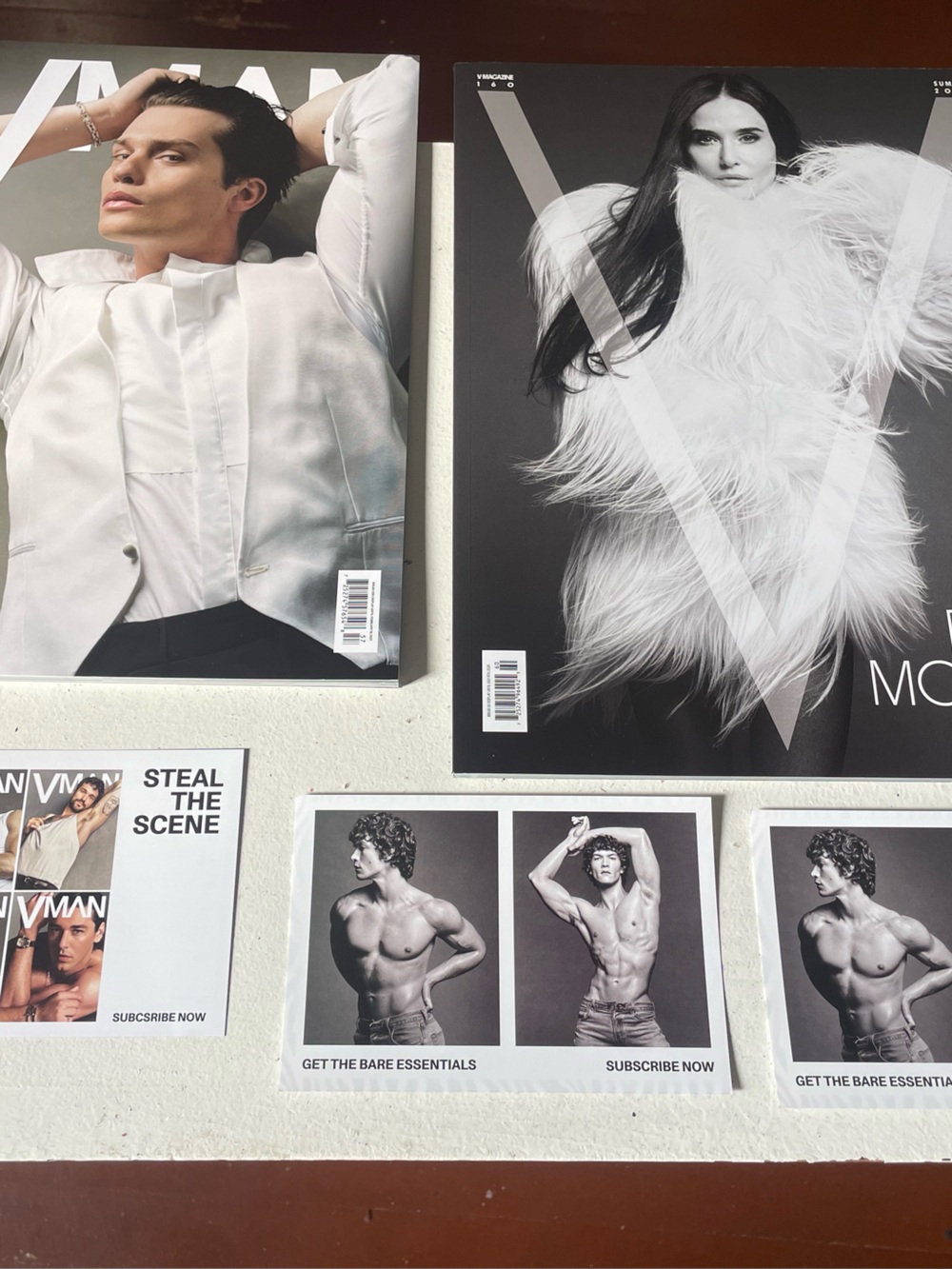 Fashion Magazine Black & White Editorial Wall Display